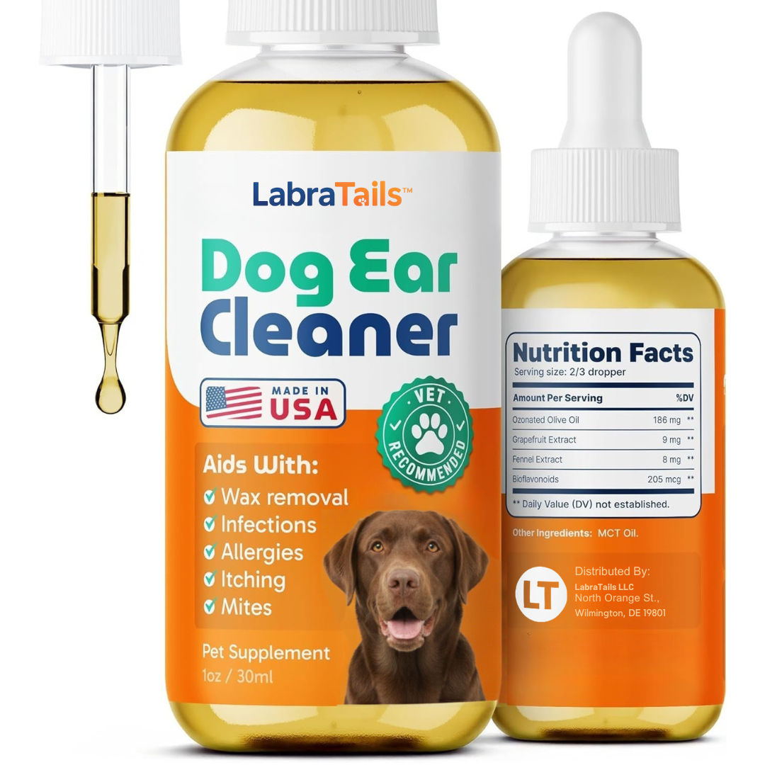 Ear Clear™ Natural Dog Ear Cleaner