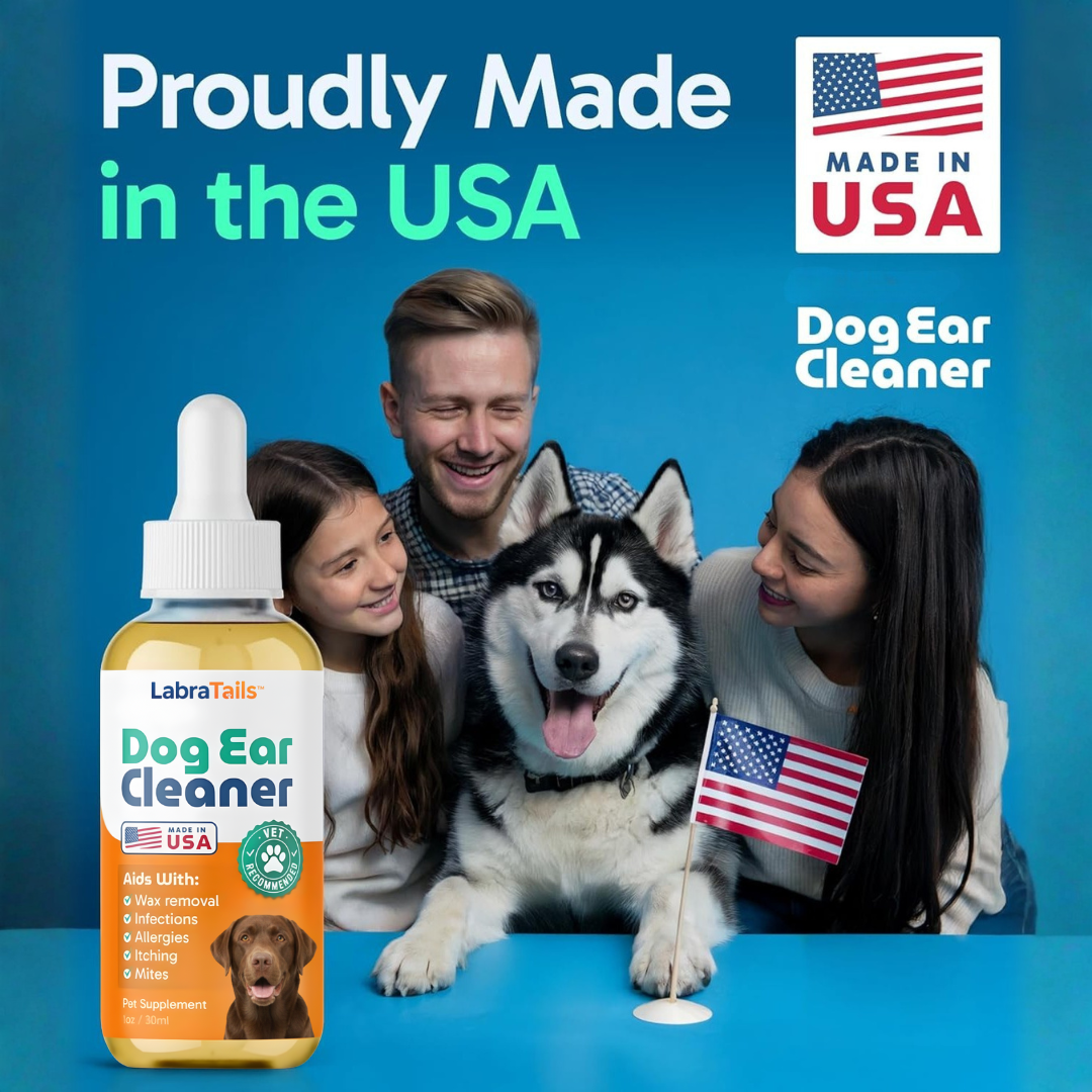 Ear Clear™ Natural Dog Ear Cleaner
