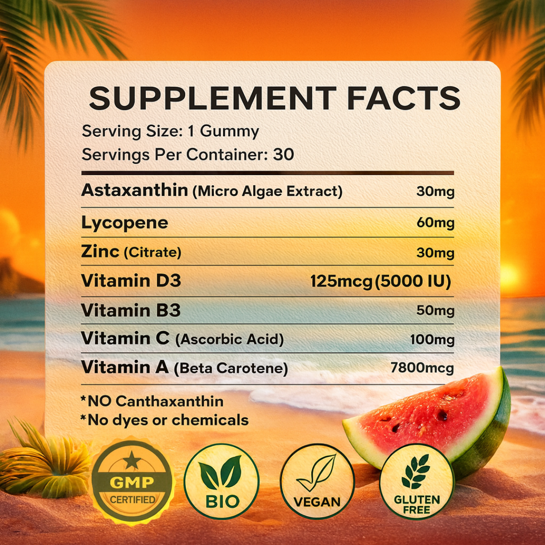 Tantox™ Daily Tanning Gummies Chews